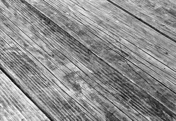 Wooden surface with scratches and blur effect — Stock Photo, Image