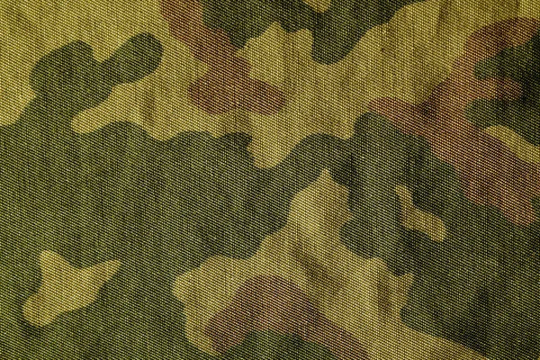 Camouflage pattern cloth texture — Stock Photo, Image