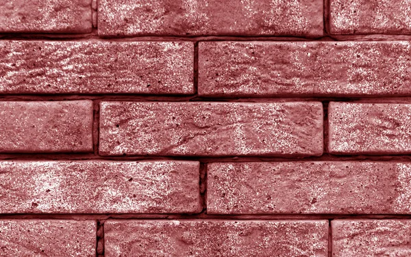 Czerwony kolor texture brick wall. — Zdjęcie stockowe