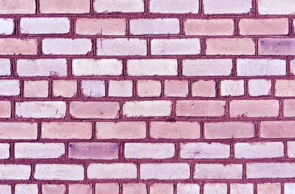 Purple color brick wall trexture. — Stock Photo, Image