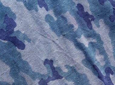 Eski kamuflaj kumaş doku. 