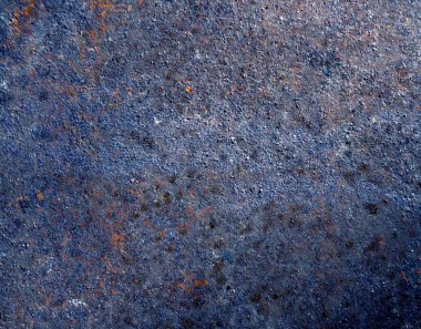 Paslı eski kahverengi metal doku.