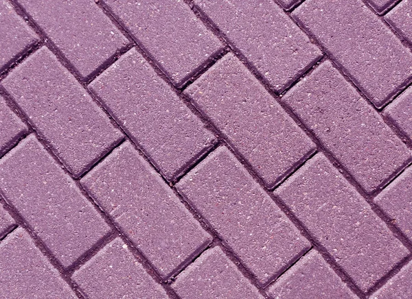 バイオレット色の石畳舗装のクローズ アップ — ストック写真