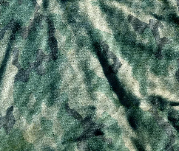Smutsiga gamla kamouflage tyg mönster. — Stockfoto