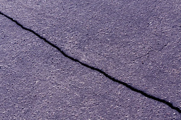 Blue color brocken asphalt texture. — Stock Photo, Image