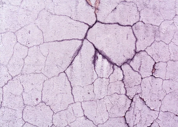 Cor violeta danificada superfície da parede velha . — Fotografia de Stock