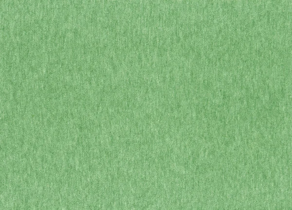 Grön stickning textil textur. — Stockfoto
