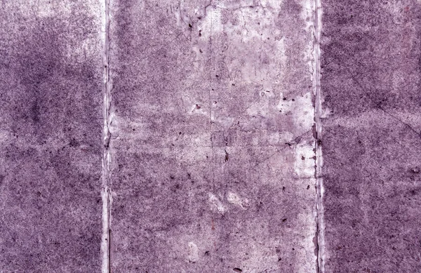 Superficie del muro di cemento grungy colore viola — Foto Stock