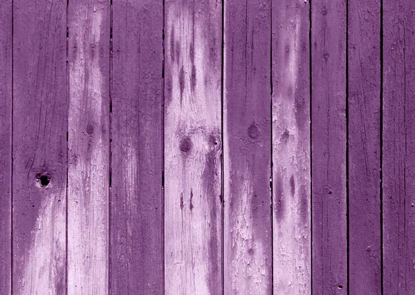 Motif de clôture en bois de couleur violet humide . — Photo