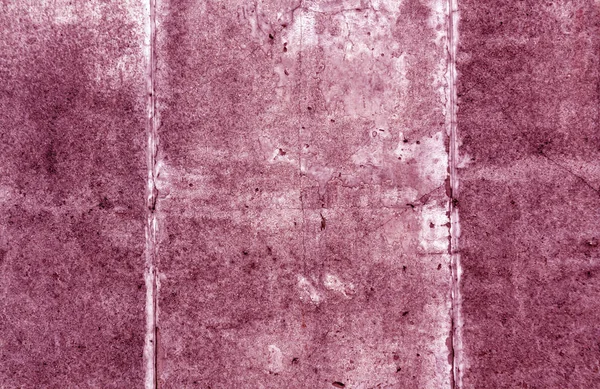 Superficie del muro di cemento grungy colore rosa — Foto Stock