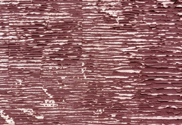 Colore rosso peeling superficie della vernice . — Foto Stock