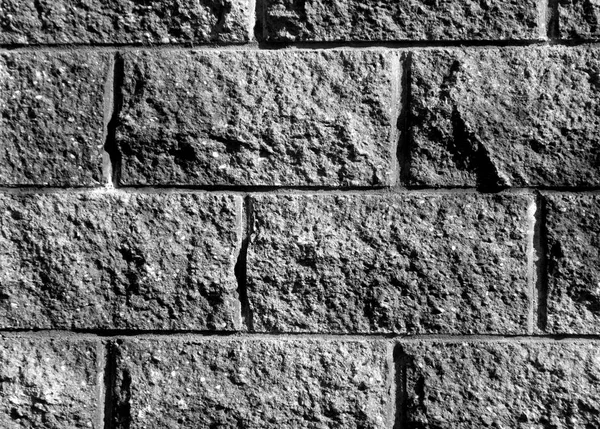 Modèle de mur de briques stylisées couleur grise . — Photo