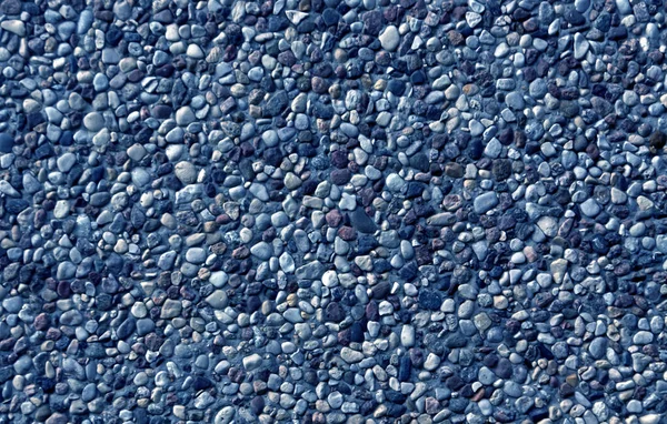 Colore blu modello di piccole pietre . — Foto Stock