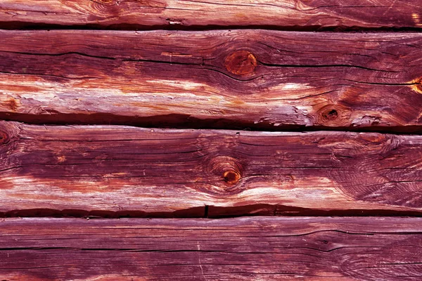 Mur de maison en bois tonique rose . — Photo