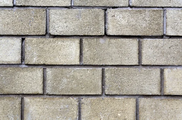 Gray color brick wall pattern. — Stock Photo, Image