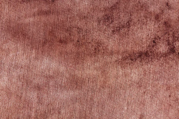 Textura de trapo textil rojo sucio . — Foto de Stock