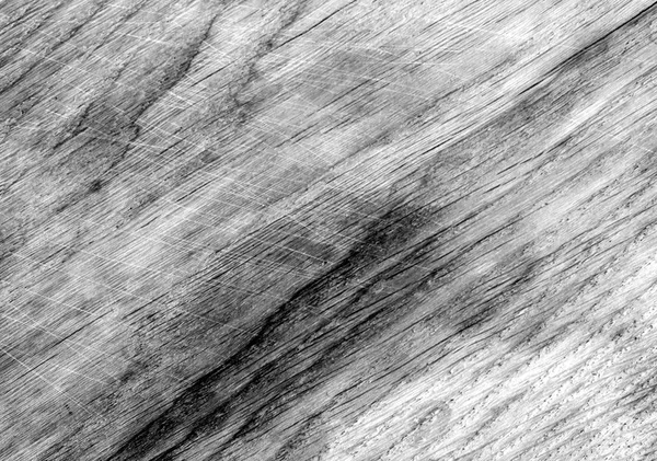 Schwarze und weiße Holzbrettoberfläche mit Kratzern. — Stockfoto