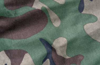 Renk kamuflaj üniforma yüzey.