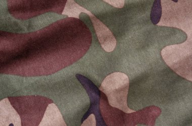 Renk kamuflaj üniforma yüzey.