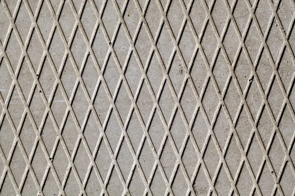 Gray cement floor with dimond pattern. — Stock Photo, Image