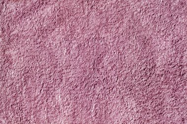 Pembe renkli havlu yüzey kullanılan.