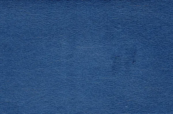 Superficie de cuero artificial de color azul . —  Fotos de Stock