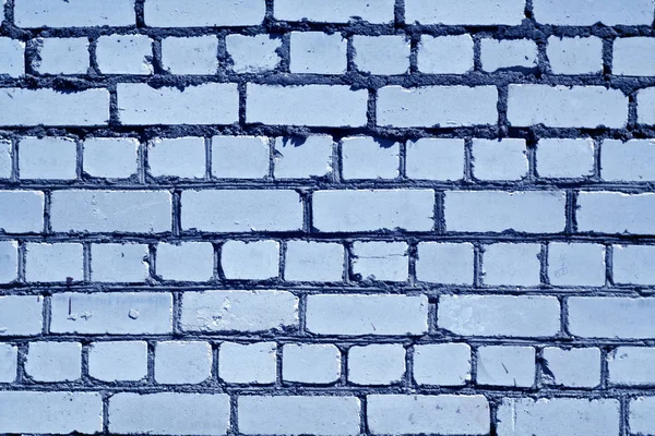 Grungy patrón de pared de ladrillo de color azul . — Foto de Stock