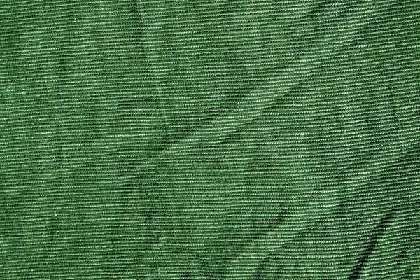 Textura textil de color verde . — Foto de Stock