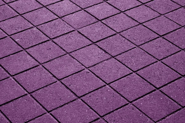 Superficie de pavimento tonificada violeta . —  Fotos de Stock