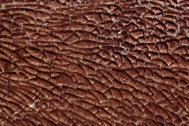 Kırmızı kırık cam yüzey tonda. 