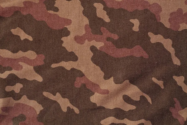 Camuflagem têxtil padrão de fundo de cor uniforme . — Fotografia de Stock