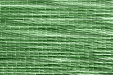 Yeşil renk saman mat yüzey.