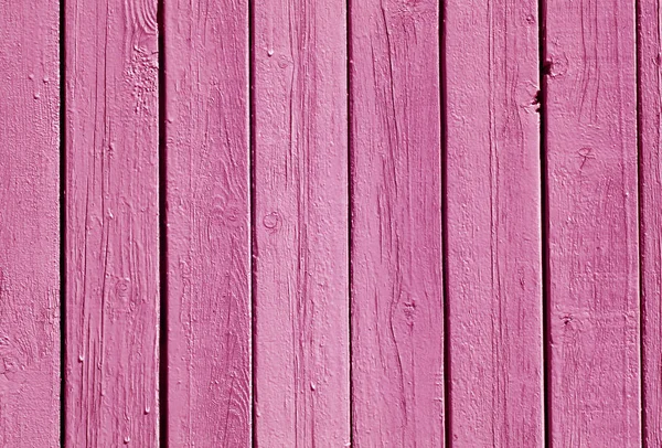 Patrón de valla de madera de color rosa . — Foto de Stock