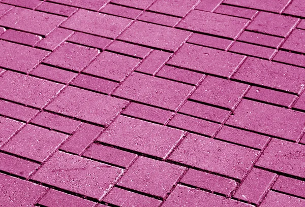 ピンク色舗装パターンとぼかし効果. — ストック写真