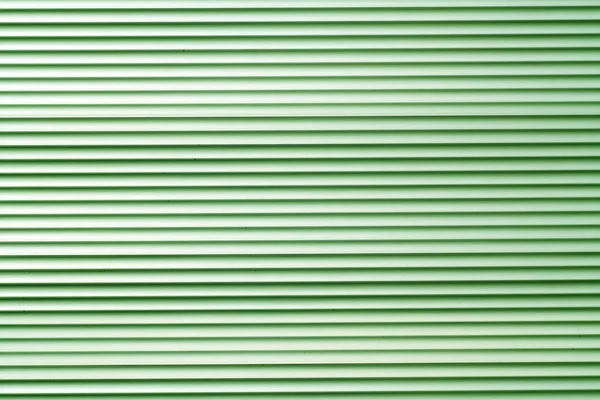 緑の色金属倉庫壁面パターン. — ストック写真