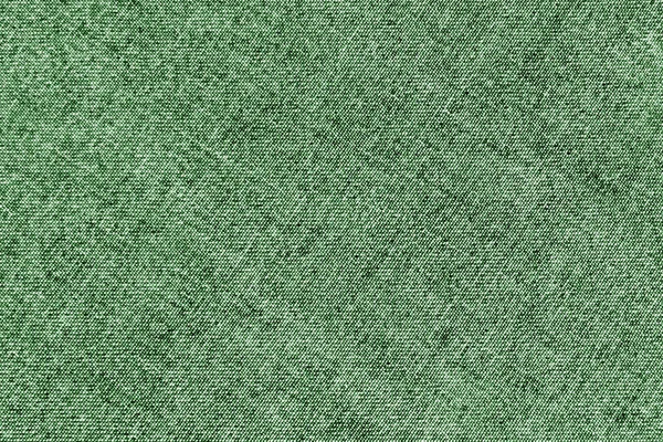 Patrón de tela de mezclilla en color verde . — Foto de Stock