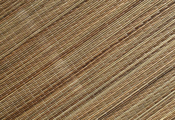 Natural color straw mat surface. — Stock Photo, Image