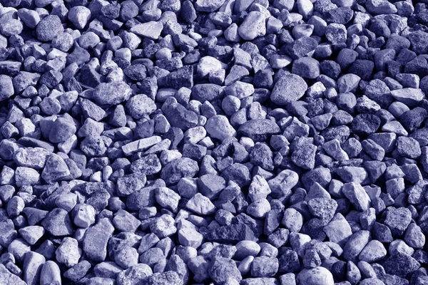 Куча гравийных камней голубого цвета — стоковое фото