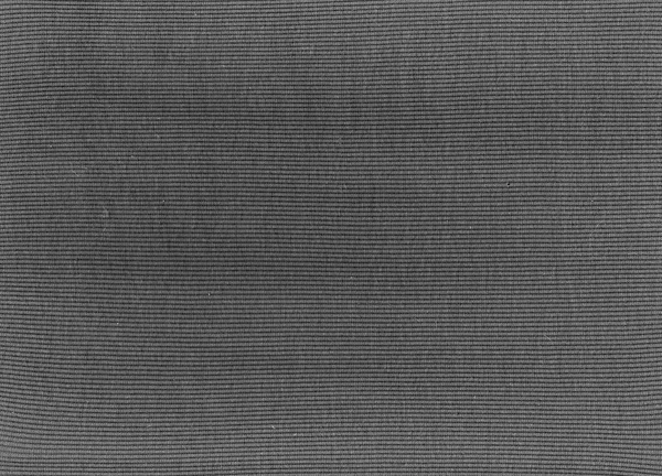 Textura de tecido de algodão em preto e branco . — Fotografia de Stock