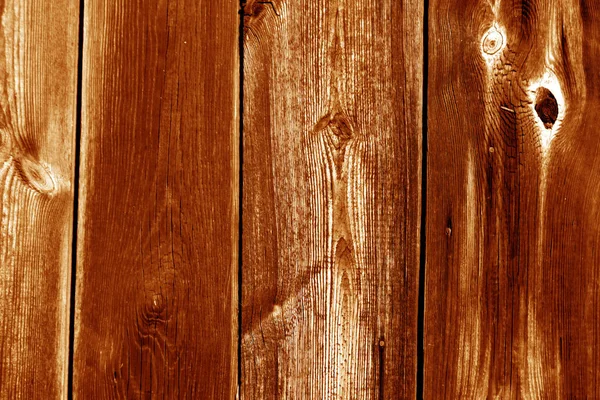 Textura de cerca de madeira na cor laranja . — Fotografia de Stock