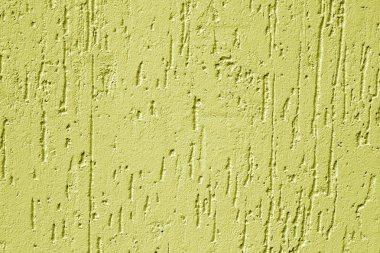 Grugy çimento duvar dokusu içinde sarı renk. 