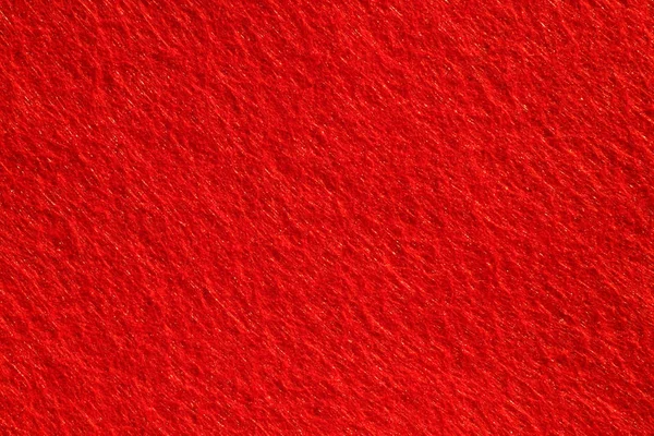 Filzoberfläche in roter Farbe. — Stockfoto