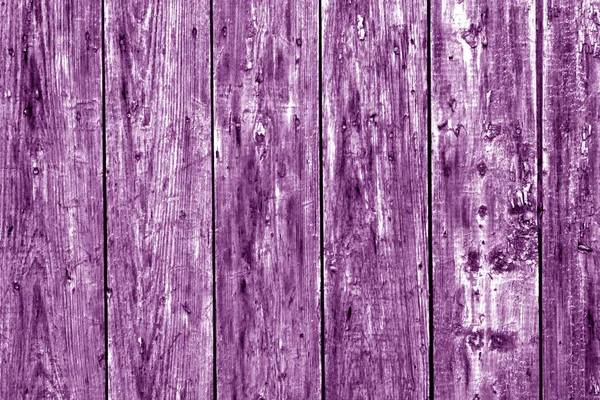 Textura de cerca de madeira na cor roxa . — Fotografia de Stock