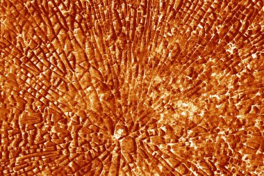 Kırık cam doku turuncu sesi.