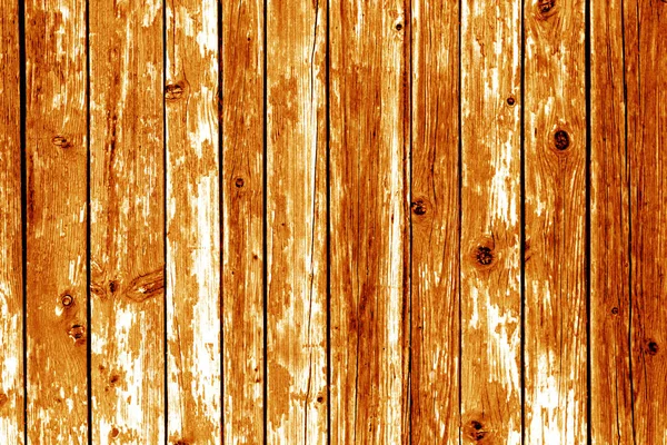 Fondo de pared de madera gruesa en color naranja . —  Fotos de Stock