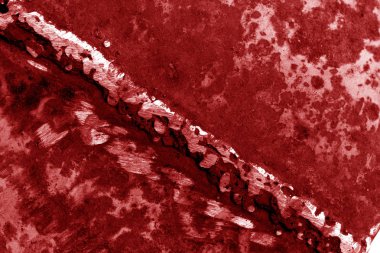 Kırmızı tonda paslı metal kaynak.