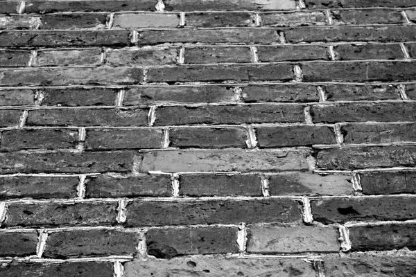 Textura de pared de ladrillo grunge en blanco y negro . — Foto de Stock