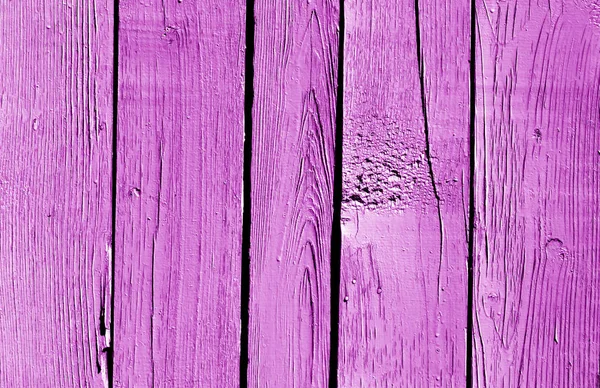 Padrão de cerca de madeira cor roxa . — Fotografia de Stock
