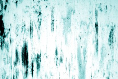 Eski paslı metal yüzeylere camgöbeği sesi.