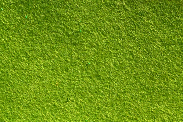 Green color felt surface. — Stock Photo, Image